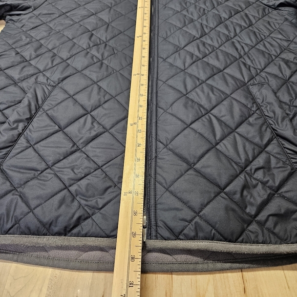 NWOT Peter Millar Men's Large Gray Suffolk Quilted Dual Zipper Jacket MF14Z12 - Picture 5 of 11